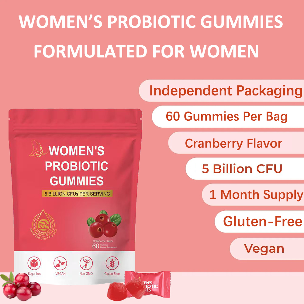 Health Wellness Gummies - Women's Probiotic Gummies for Digestive Health