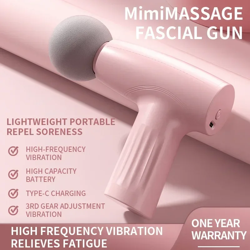 Muscle Mini Pink Massage Gun D - Health Wellness Massage 评论和价格