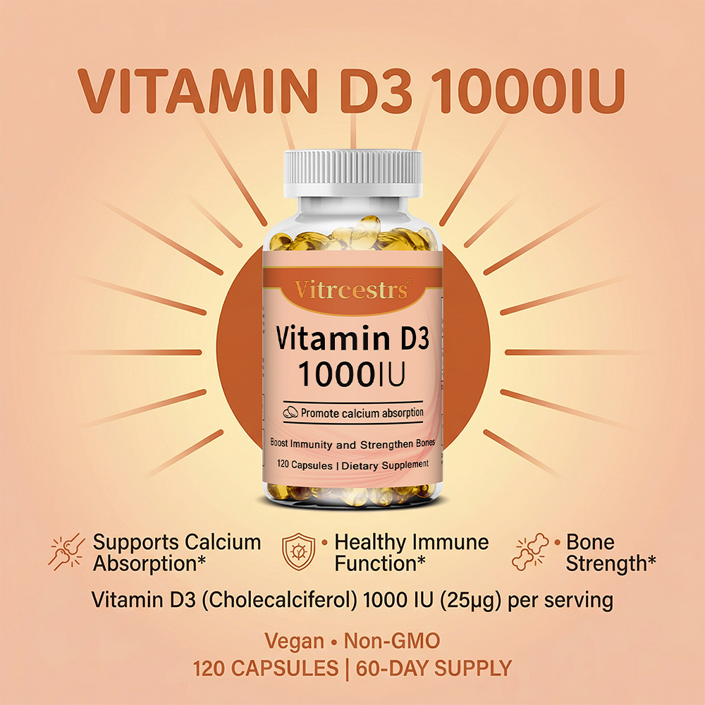 Vitamin D3 1000 IU Capsules, S - Health Wellness Day 评论和价格