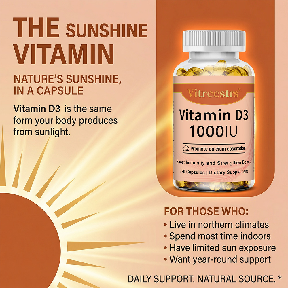 Vitamin D3 1000 IU Capsules, S - Health Wellness Day 评论和价格
