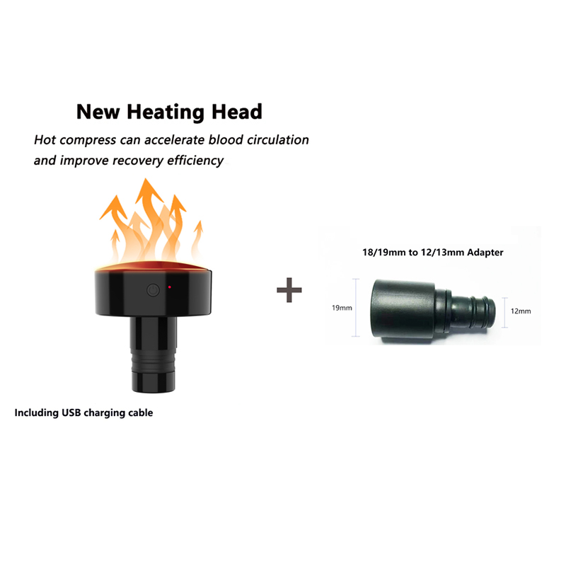 New Heat Fascia Gun Massage He - Health Wellness Massage 评论和价格