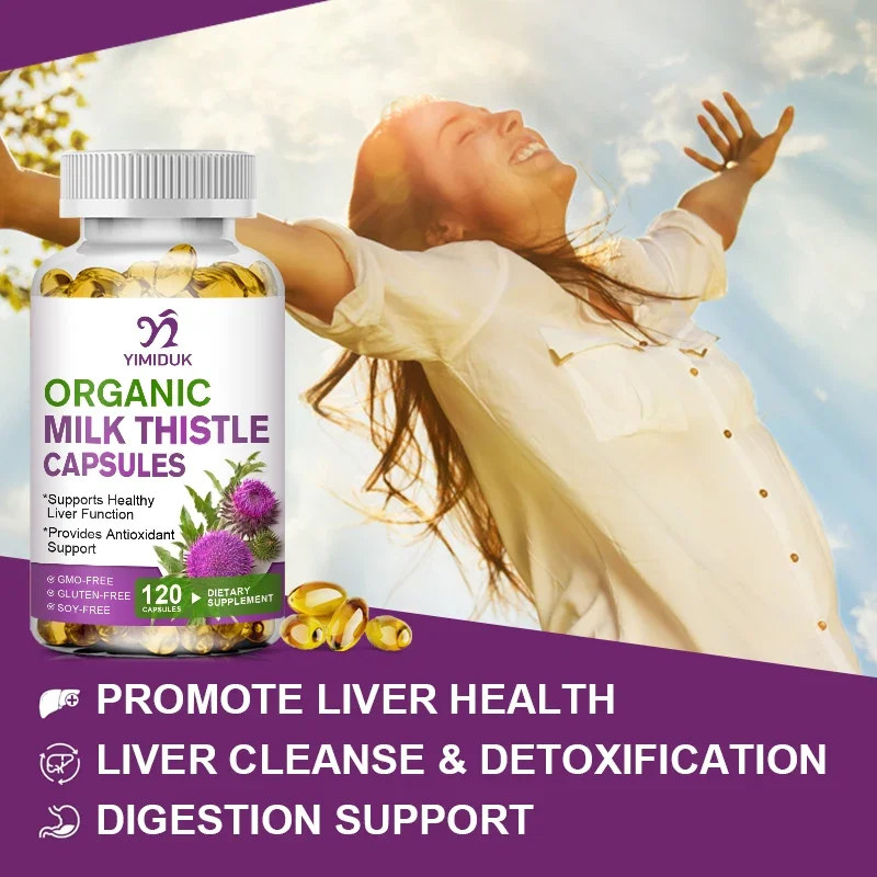 YIMIDUK Milk Thistle Liver Sup - Health Wellness Vitality 评论和价格