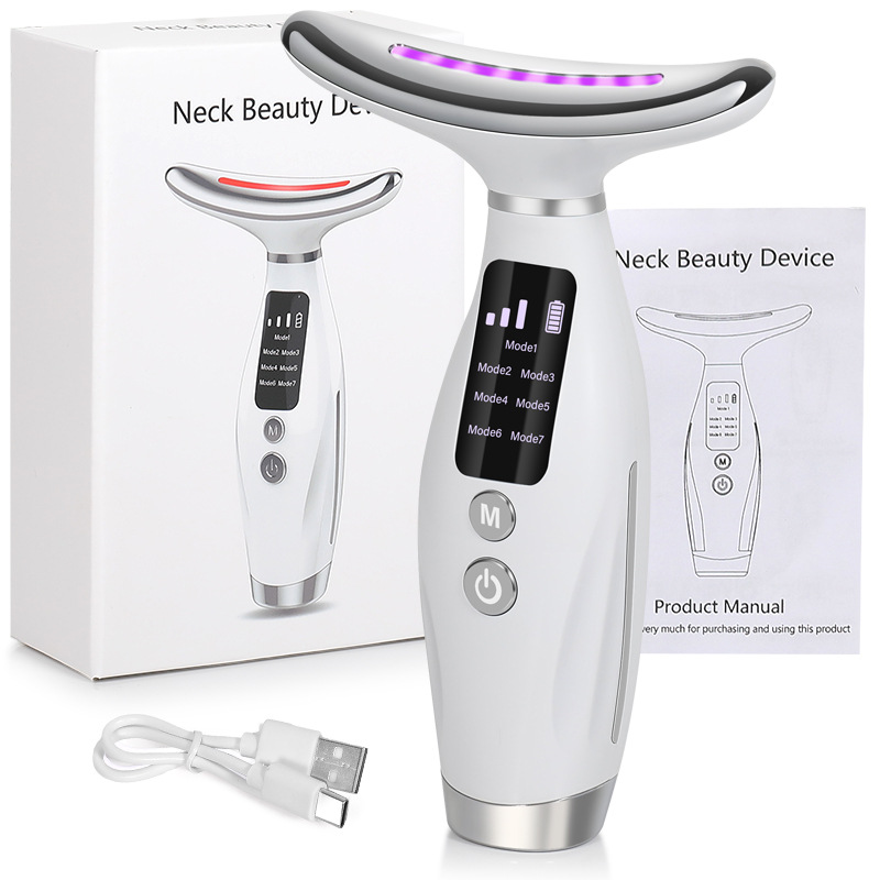 7 Color Facial Neck Massager E - Health Wellness Massage 评论和价格