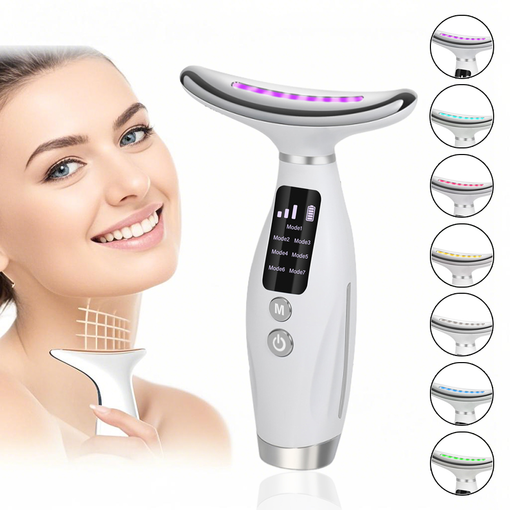 7 Color Facial Neck Massager E - Health Wellness Massage 评论和价格
