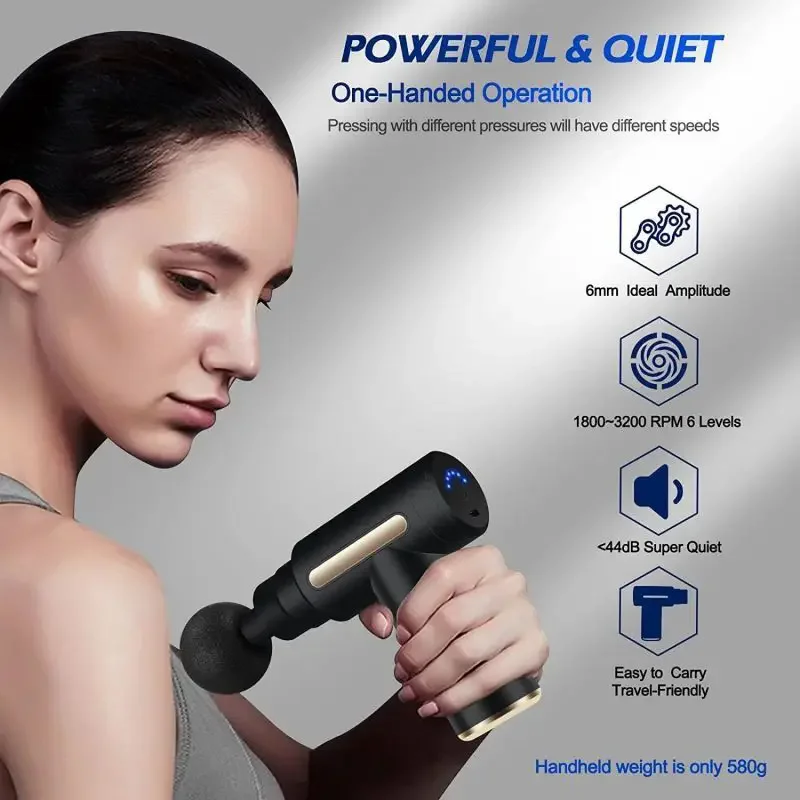 2024 portable fascia gun body  - Health Wellness Massage 评论和价格