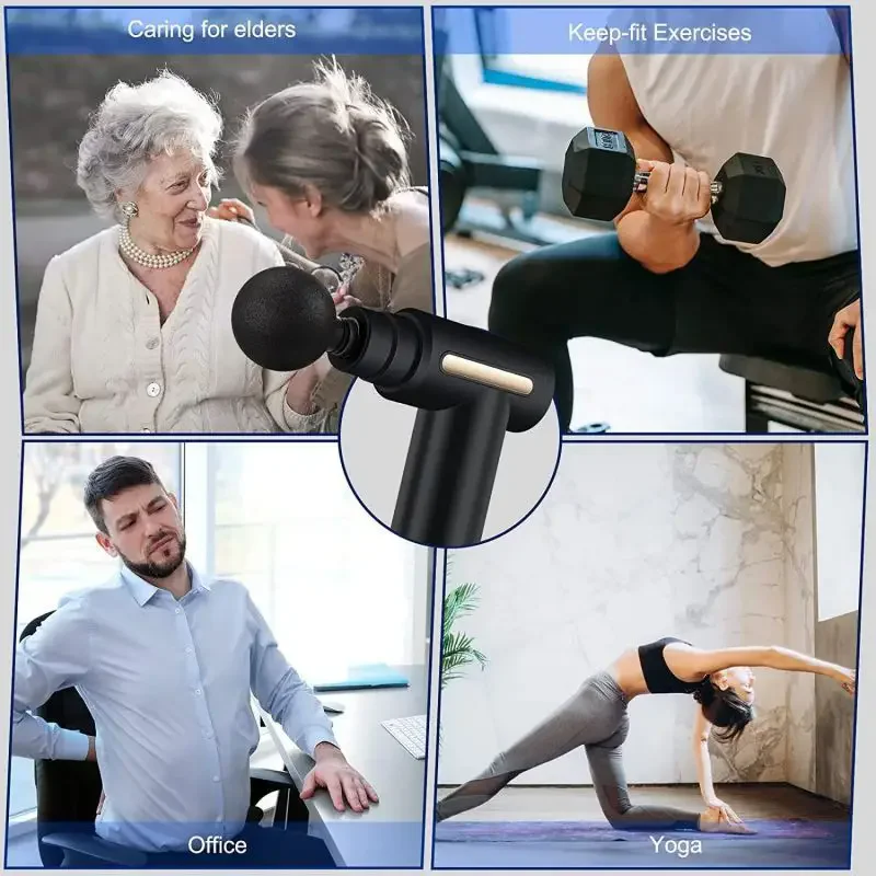 2024 portable fascia gun body  - Health Wellness Massage 评论和价格