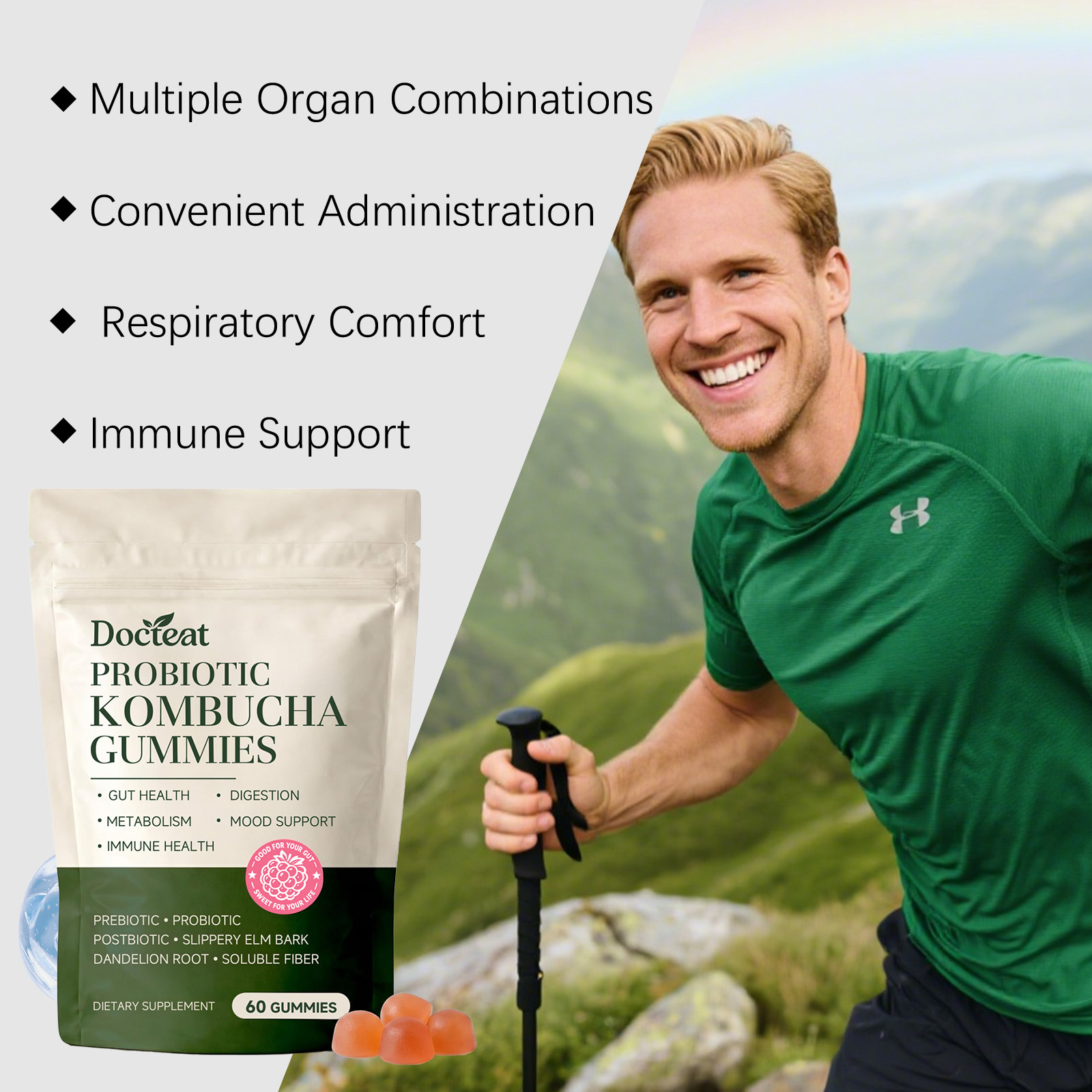 Adults Probiotic Gummies Suppo - Health Wellness Gummies 评论和价格