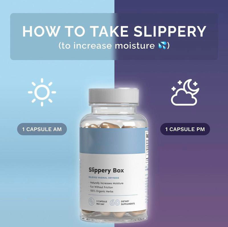 Slippery Box - 60 Capsules for - Health Wellness Day 评论和价格
