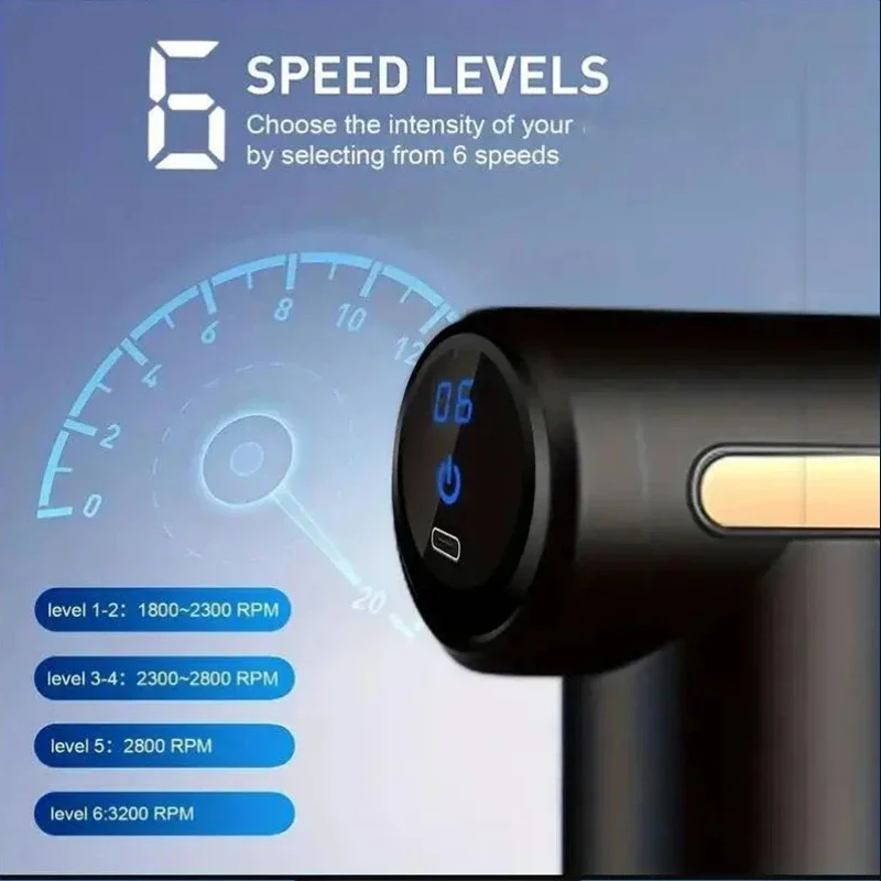 Portable Fascial Massage Gun E - Health Wellness Massage 评论和价格