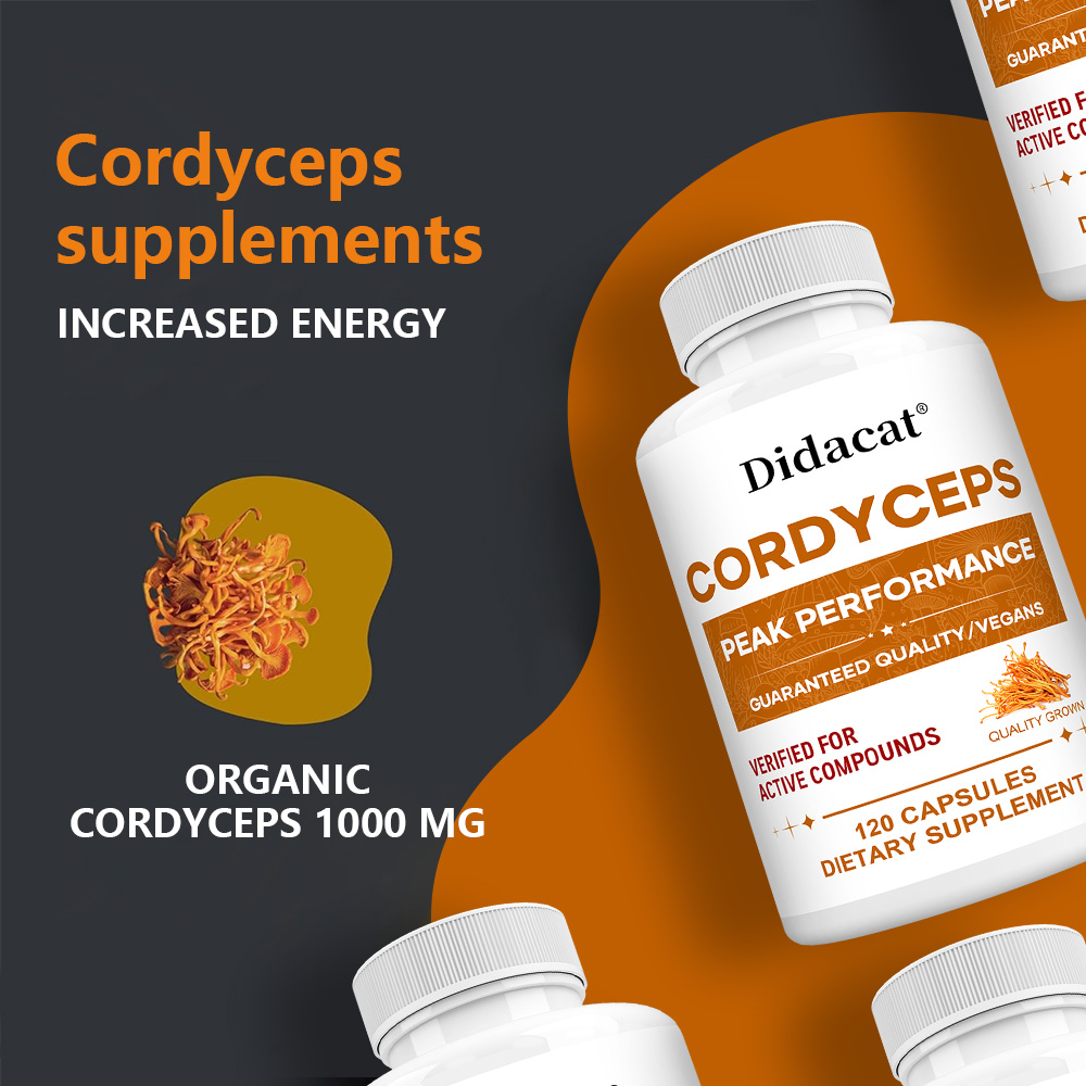 Cordyceps Mushroom Capsules 10 - Health Wellness Day 评论和价格