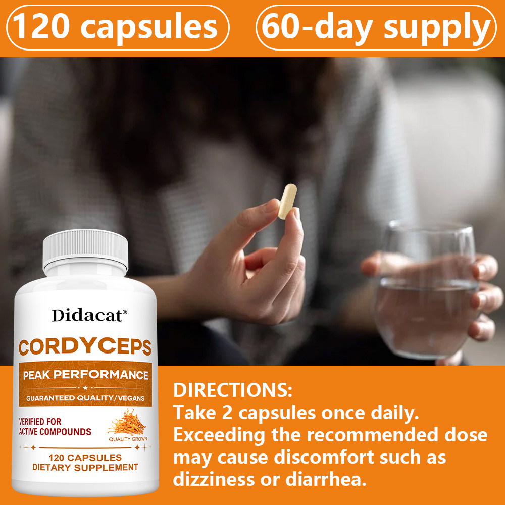 Cordyceps Mushroom Capsules 10 - Health Wellness Day 评论和价格